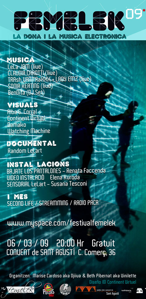 Clica para veure el flyer Femelek 2009