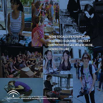 Portada "Redes Sociales en perspectiva de género: Guía para conocer y contrarrestar las violencias de género on-line"
